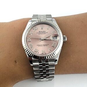 2020 Rolex Datejust 278274 Watch Jubilee Band Pink Roman Dial Box/Papers #20959